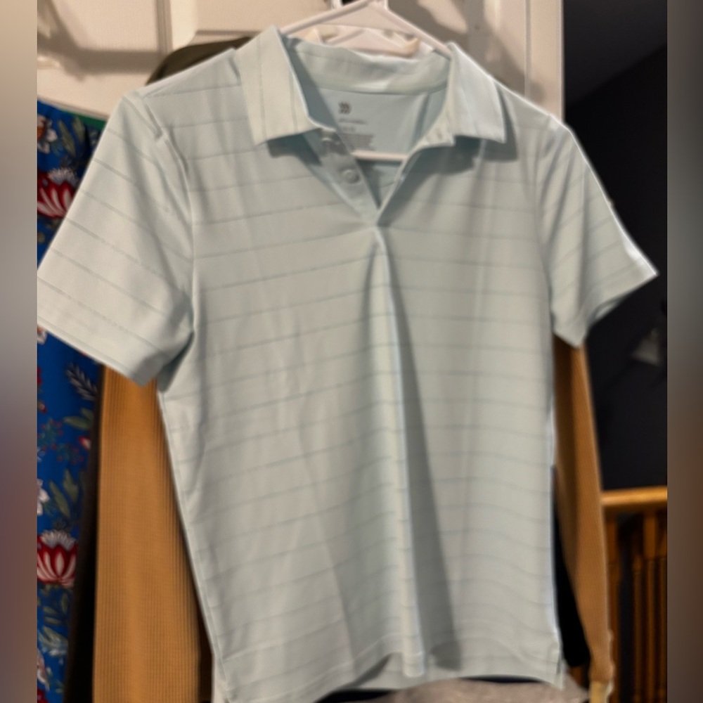 All in Motion BOYS Light Blue Button Down Shirt
